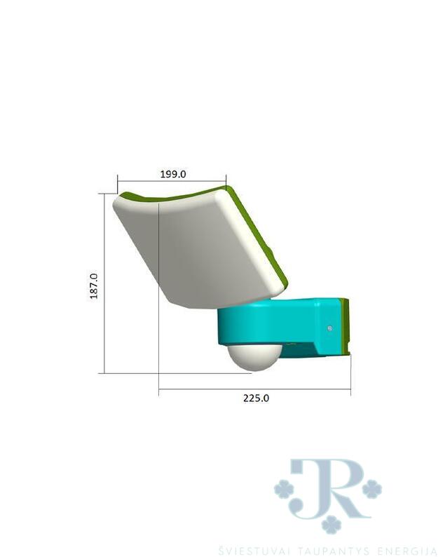 LED lauko  šviestuvas  MELIO 30W 4000K IP65 PIR