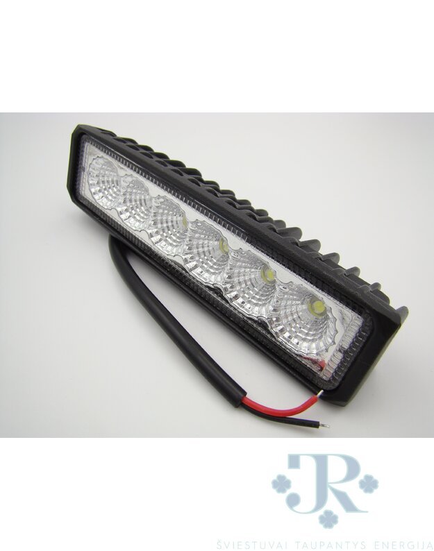 LED žibintas 10-30V 18W 6LED